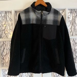 Pendleton Livingston Faux Shearling Fleece Zip Jacket XL